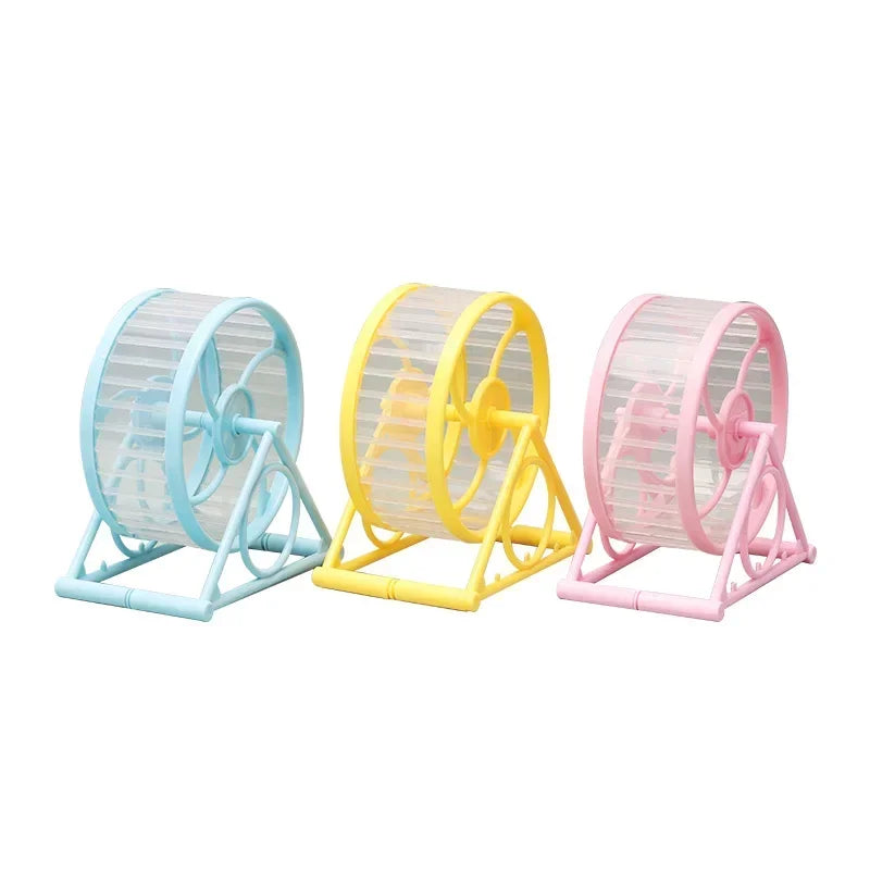 Hamster Toys with Stand Runner Pet Jogging Exercise Running Runner Cage Toys Small Animal Pet Supplies Exercise Roller