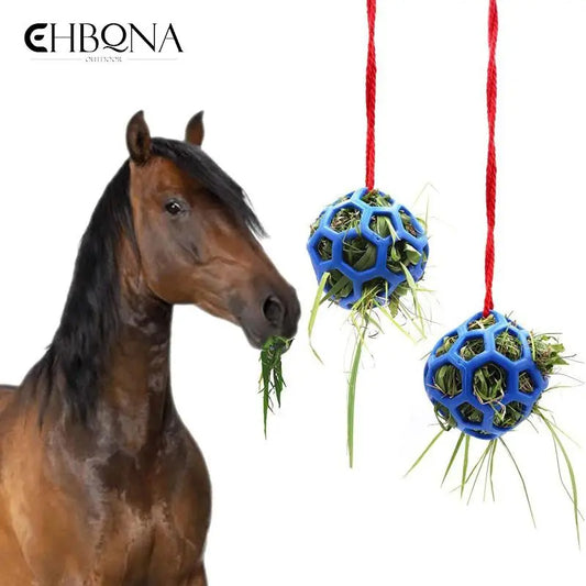1Pc Ball Hanging Feeding Toy For Horse Horse Goat Sheep Relieve Stress Horse Treat Ball Horse Treat Ball Hay Feeder Toy